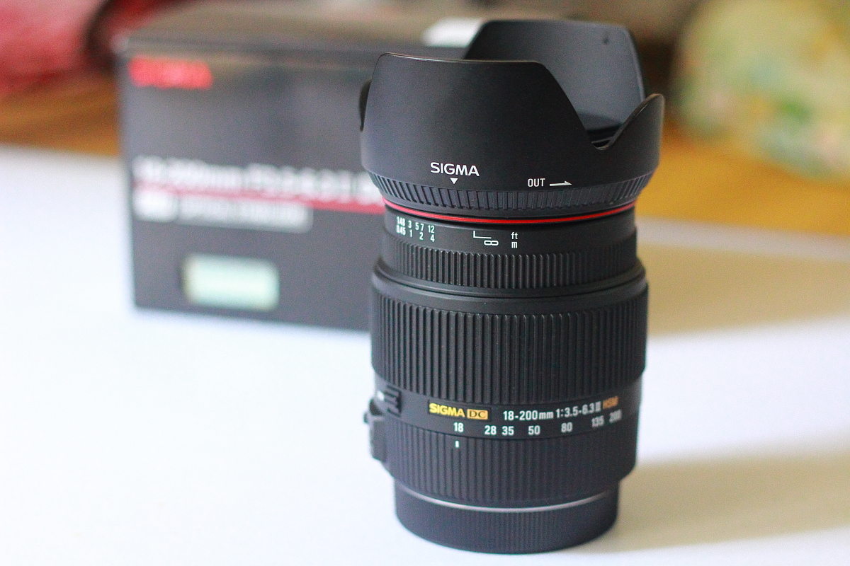 [99新] 佳能口 适马Sigma 18-200 OS HSM第二代(红圈)