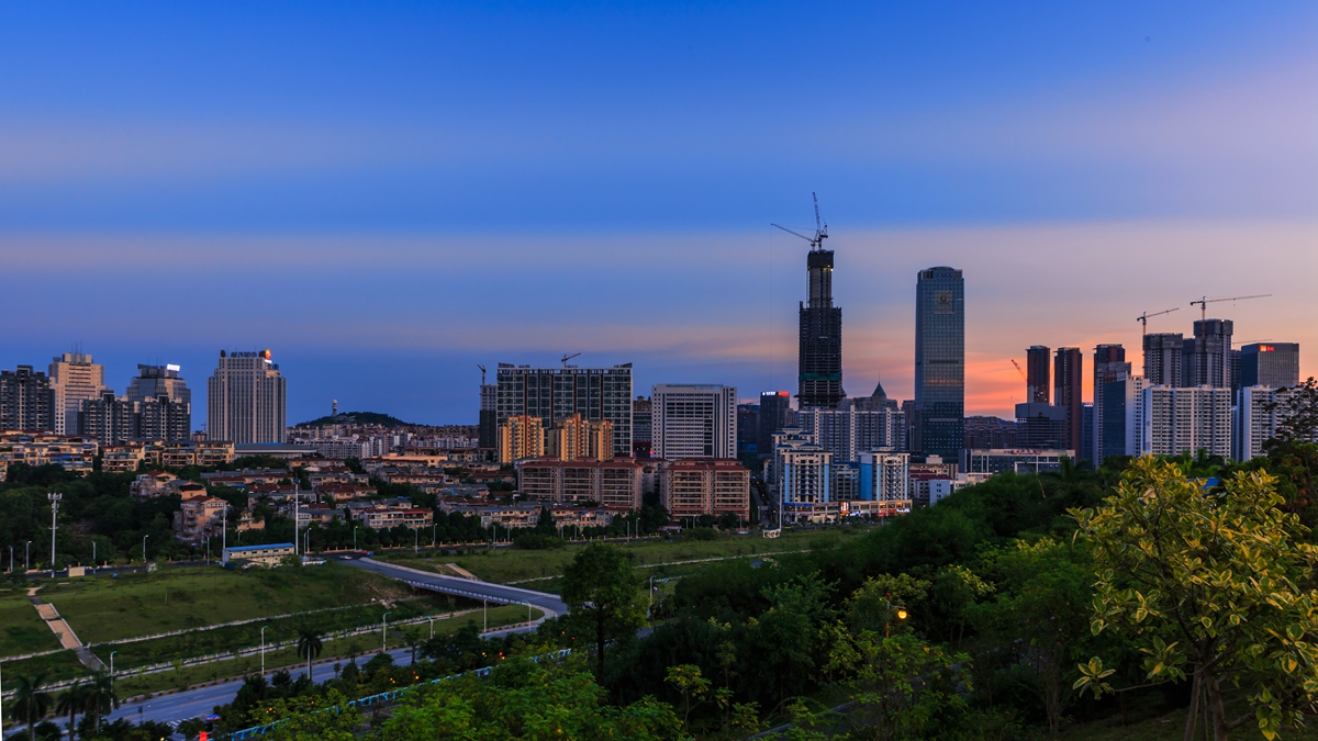 凤岭晚霞夜景-2_副本.jpg