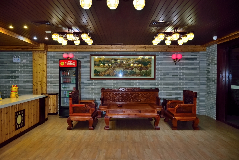 酒店大厅红木沙发2