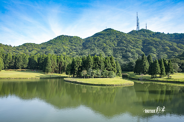 广西北流大容山莲花池
