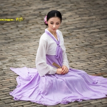 甜美的韩服mm