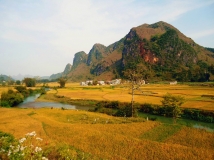 山村秋色