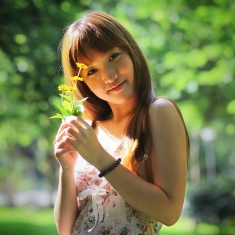 阳光与小花...