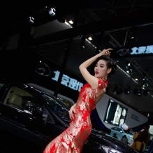 2014.12月南宁车展车模