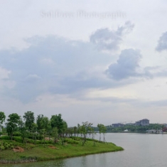 五象湖、南湖全景