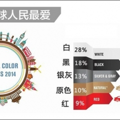 谁才是最爱 全球最受欢迎车身颜色排名
