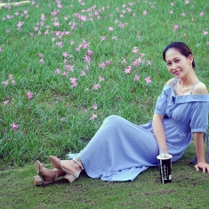 南湖公园美女