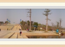 南宁五象湖公园全景