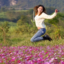 格桑花，在冬日里盛开