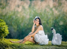 美女与天鹅。。。