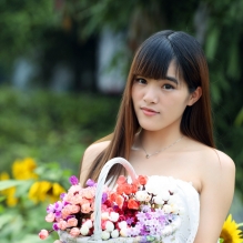 花儿对我笑