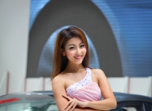 秀美车模