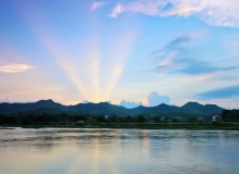 ———南流江畔夕阳美———