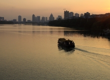 南湖夕辉