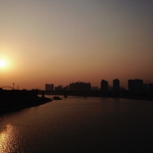 【随手拍】夕阳下的一桥