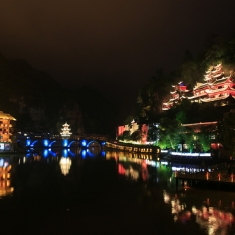 古城夜景