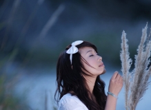 美女加上清爽的甜美色