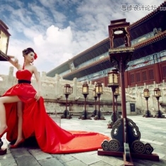 Photoshop给无色的天空照片添加云彩