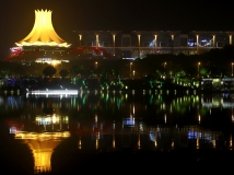 美丽的会展/南湖夜景~~