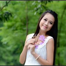 我镜头中的蓝妹妹