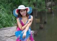 石门公园群拍美女