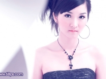 Photoshop调出人物艳丽的粉色调