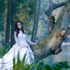 美女---小捷（冷色调）