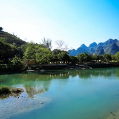 盘阳河风光