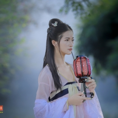 仙子弄墨