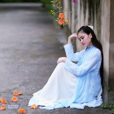 凌霄晚花落吧！
