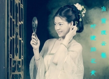 Photoshop打造褪色的暗青色人物图片