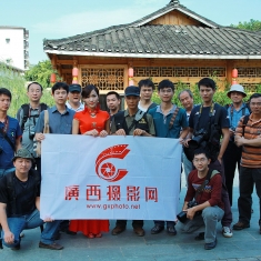 广西摄影网2013年5月11日古典装外拍活动集体照
