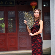 新手：旗袍外拍