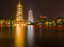 桂林金银塔