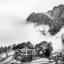 水墨元阳——旧照片的新处理