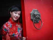 红色的期待——古典风情外拍作业
