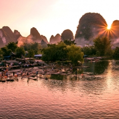 桂林山水阳朔风光.................
