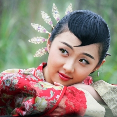 高颜值风彩! B