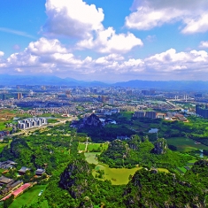贵港南山景区航拍