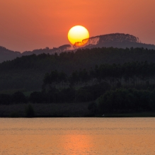 夕阳美