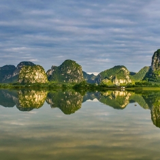 广西上林毛塘湿地风光