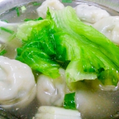 好久没吃水饺了