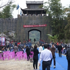 电视剧《冯子材》拍摄花絮——