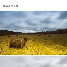 RAW格式简单3招 阴天修出区域光大片效果
