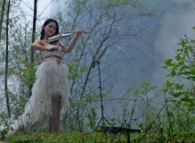 漓江烟雨青春淑女