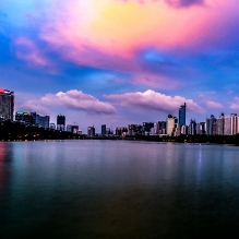 南湖的光、影、美、景