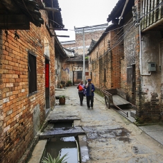 潇贺古道上的古村落：富川深坡村