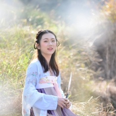 陈平梅花人像