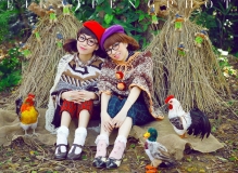 丛林里的格子布姑娘