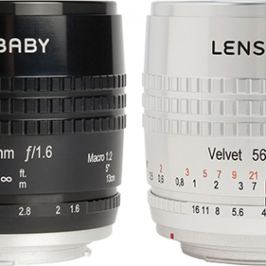 Lensbabay推出Velvet 56mm f/1.6微距、人像镜头